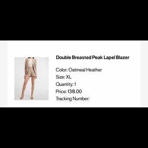 Express blazer NWT